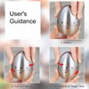 Stainless Steel Egg Timer, Mechanical Kitchen Tool, Timer, Kitchen Timer,