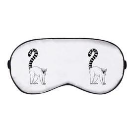 'Ring-Tailed Lemur' Sleep/Travel Eye Mask (EY00012319)