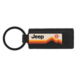 Jeep Have Fun Out There UV Printed Key Chain (Black Key Chain)