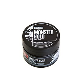 Monster Hold Pomade Midi, producto a base de cera de fijación fuerte y pesada, de larga duración y reutilizable para estilos tradicionales o más atrevidos, 0,9 oz/30 g