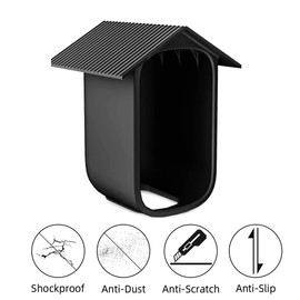 OWOKISO - Funda protectora de silicona para cámara eufy Security eufyCam 2C Cam & eufyCam 2C Pro inalámbrica para cámara de seguridad para el hogar, protección contra rayos UV y lluvia