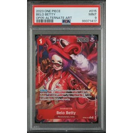 2023 One Piece Belo Betty OP05 Awakening of The New Era Alternate Art Psa 9 Mint