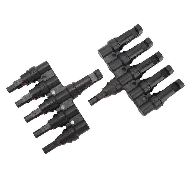 Solar T Branch Connector 1 to 5 PPO IP67 Waterproof