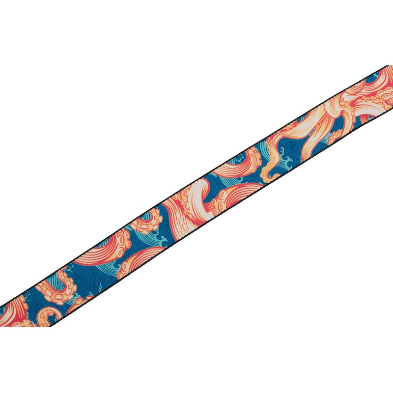 Levy's Leathers Guitar Strap MPD2-117 Prints Polyester With Leather Ends