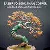 Bonsai Anodized Aluminum Wire 1.4 mm 15 Gauge (100 ft)