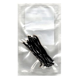 Vanilla Products USA 10 Tahitian Near Gourmet Grade A/B Vanilla Beans PNG 4~5"