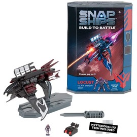 PlayMonster Snap Ships Locust K.L.A.W. Stealth Craft