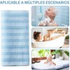 Toalla Exfoliante Corporal Toallas Baño Largas Secado Rápido Doble Cara