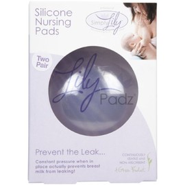 LilyPadz Reusable Nursing Pads - Large - 2 Pairs