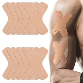 근육통 x자 테이프 10매 무릎 허리 스포츠테이핑 늘어나는 Muscle Pain X Tape 10 Sheets Knee Waist Sports Taping Stretchable