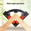 30°‑90° Woodworking Adjustable Corner Clamp Wood Right Angle Frame Clamp
