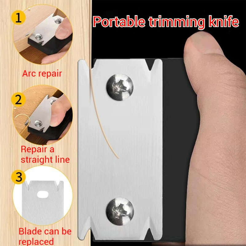 MYLEUS Woodworking Edge Trimmer - Portable Manual Edge Banding Cutter