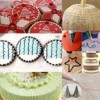 Small Writing Piping Tip Round Icing Tips,Cookie Decorating Tips Detail