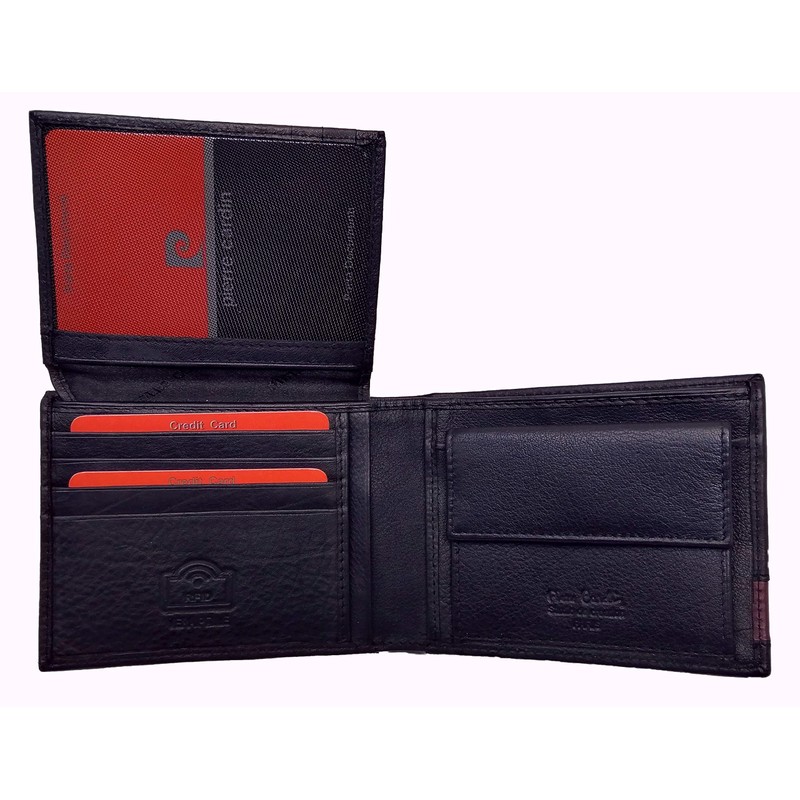 PIERRE CARDIN Men's Wallet, Slim, Man, Small Thin RFID, Gift,