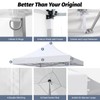 10x10 Canopy Replacement Top, 500D Heavy Duty Waterproof Canopy Replacement