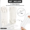 WUWYOUWL Soft Cotton Rope, 10m/8mm Universal Rope Craft Rope, Thick