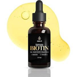 MAX CONCENTRATION - SERUM BIOTIN - 100% NATURAL Scalp and Beard Growth Boost Y