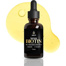 MAX CONCENTRATION - SERUM BIOTIN - 100% NATURAL Scalp and Beard Growth Boost Y