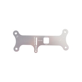 Areyourshop Precision 9-Inch Rear Axle Narrowing Cut Guide Tool (551382) Rearend Pinion Dogbone Shape Tool fit for Ford F-100 F150 Mustang Fairlane, Silver