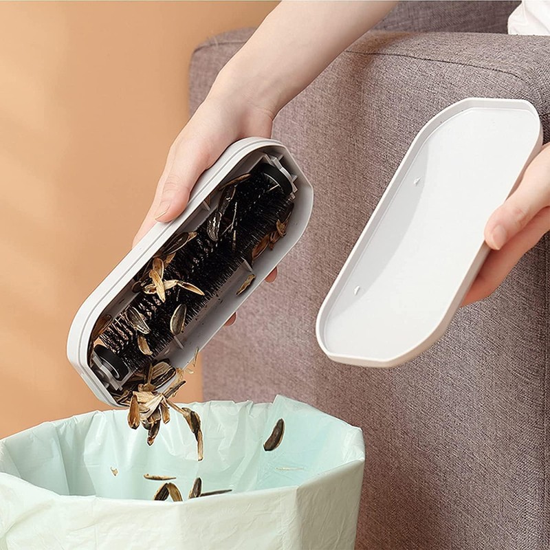 Multi-Functional Table Crumb Sweeper, Soft Bristles Debris Collector for Table,