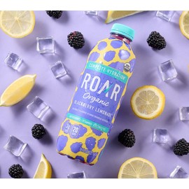 QVC Roar Organic 12 Bottle Vitamin and Electrolyte Beverage - Flavor: Mango Clementine