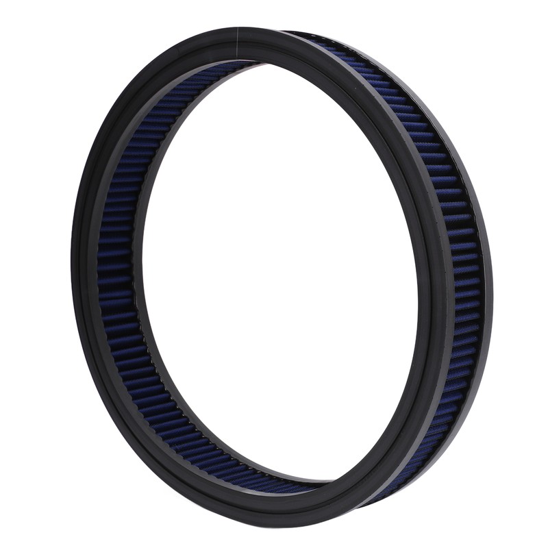High Flow Round Air Filter Element Washable Reusable Air Cleaner