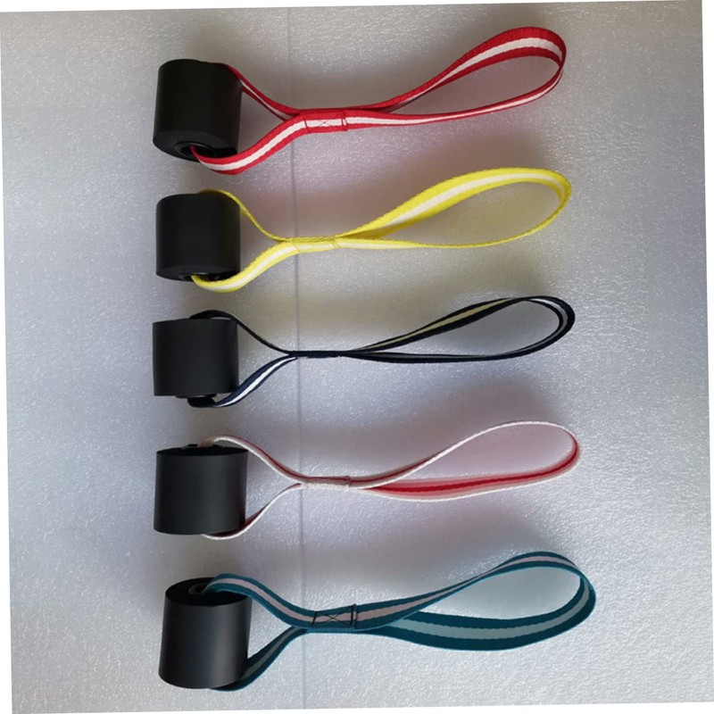 Mikinona 5Pcs Fitness Ankle Buckle Door Clasp Elastic Training Ropes