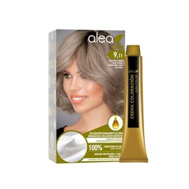 ALEA – Women's Hair Dye – Number 9.11 K – Extra Light Blonde – Permanent Cream Colour – with Argan and Macadamia Oil – Gray Coverage – Maximum Protection and Care