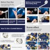 Tatuo Retirement Party Decorations Include Navy Blue Confetti Balloons Set