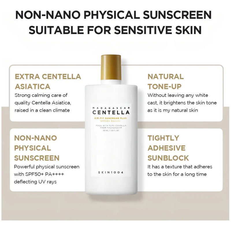 Protector Solar Spf50 Skin1004 Centella Air Fit Suncream