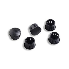 25 Count 3/16" 0.1875 Inch Locking Hole Plugs Black Plastic Body and Sheet Metal Hole Plug MBPF 3/16" Paintless Dent Repair DentMagicTools.com