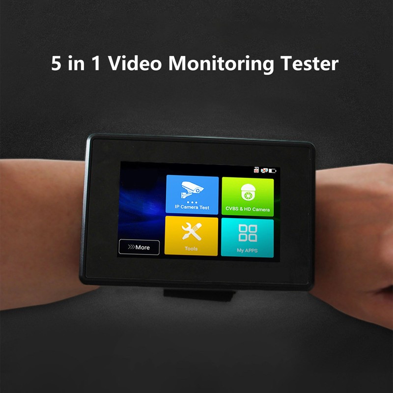 5 in 1 IP Camera Tester Analog HD Video Monitor