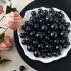 Cusmation 120 PCS 8/14/20mm Floating Beads for Centerpiece, Black Decorative