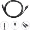 Cuziss 10FT USB PC Computer Cable Cord Connector for Blue