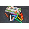 MALINOS 301035 Wax Crayons 3 in 1 Pack of 12