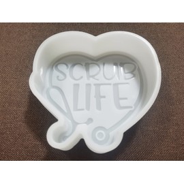 【300+ Design Optional】 Scrub Life Freshie Molds,Car Freshie Molds for Freshies,Silicone Epoxy Resin Molds for Aroma Beads,Soap,Candle,Pendant Mould Oven Safe【Upgraded Soft Material】