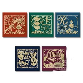 Ichiban Kuji Promised Neverland, F Prize, Jacquard Mini Towel, All 5 Types, Approx. Never, Jump, Emma, Norman, Lei, Izumi, Kai Shirai