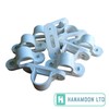 20MM Plastic PVC Conduit Saddles White - Pack of 5