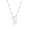 Tamaris Necklace, Stainless Steel, Glass Pearl