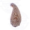 Jaipuri Wooden Stamp Large Paisley Pattern Big Printing Block