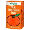 Nagano Tomato, Japanese Unshu Mandarin Orange 100, 4.9 fl oz (125 ml) x 6
