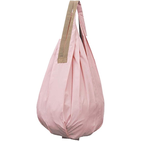 Marna S460P Shupatto Compact Bag, Drop, Pink, Vertical Type, Drop Shape, Instantly Foldable, Eco Bag, Size When Using Bag: 11.0 x 22.0 inches (28 x 56 cm)