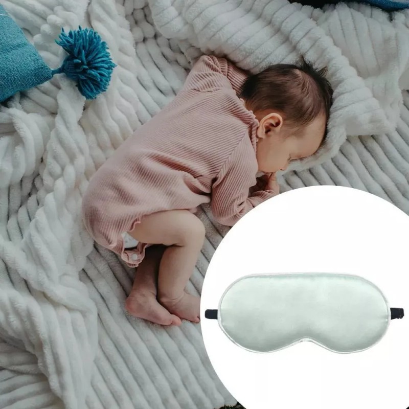 N2z Máscaras For Dormir Silk Bebés Ayudan