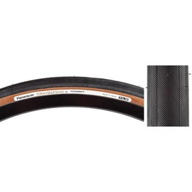 Panaracer Gravel King+ Slick 700x43 Tubeless TPI 80 Black/BRN Reflective Road