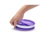 Munchkin Stay Put Divided Suction Plates, Pink/Purple