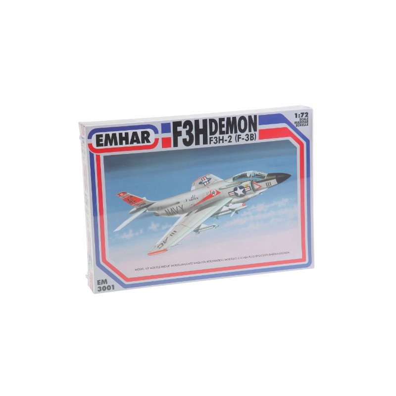 Emhar Models F3H-2 Demon Airplane Model Building Kit