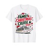 Familien-Weihnachtskreuzfahrt 2024 Passende Feiertage Santa Hat T-Shirt