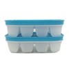 Tupperware Mini Cubes Ice Cubes White Blue (2)