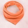 Ideed Orange Neck Scarf Ascot Bandana Hankerchief Daphne Costume Accessories
