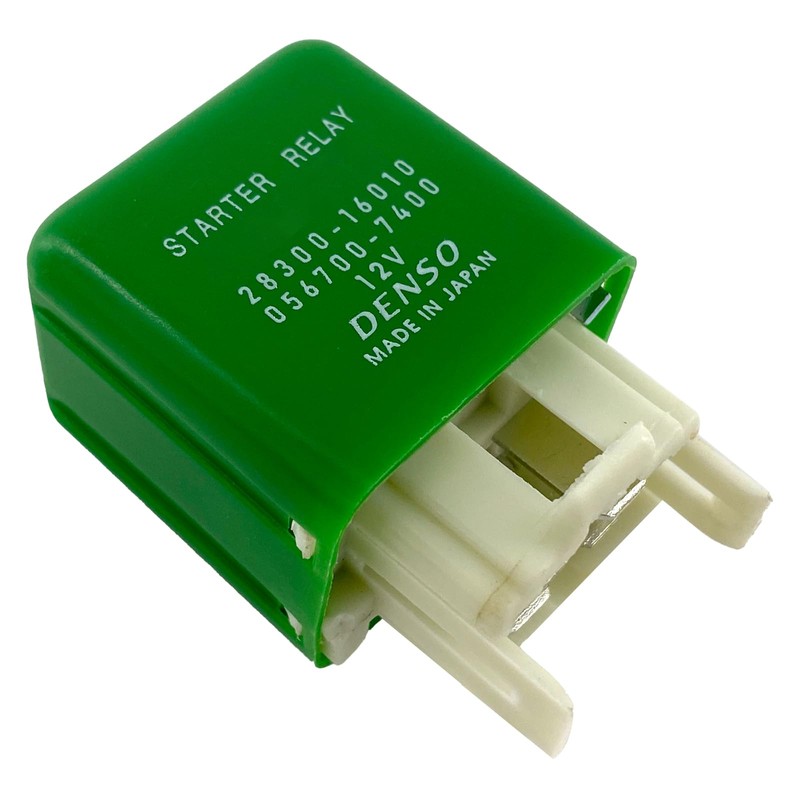 Starter Relay 28300-16010 056700-7400 30A 12VDC SPST 4-Pin Compatible with